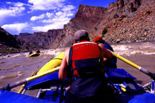 USA-Utah-Cataract Canyon Rafting by Oarboat